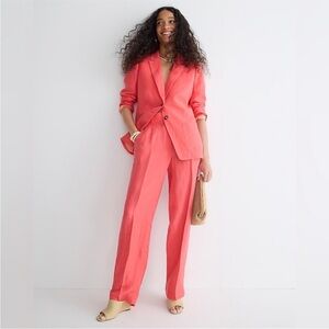 J.CREW Straight-leg essential pant in Chelsea linen-cupro blend 6